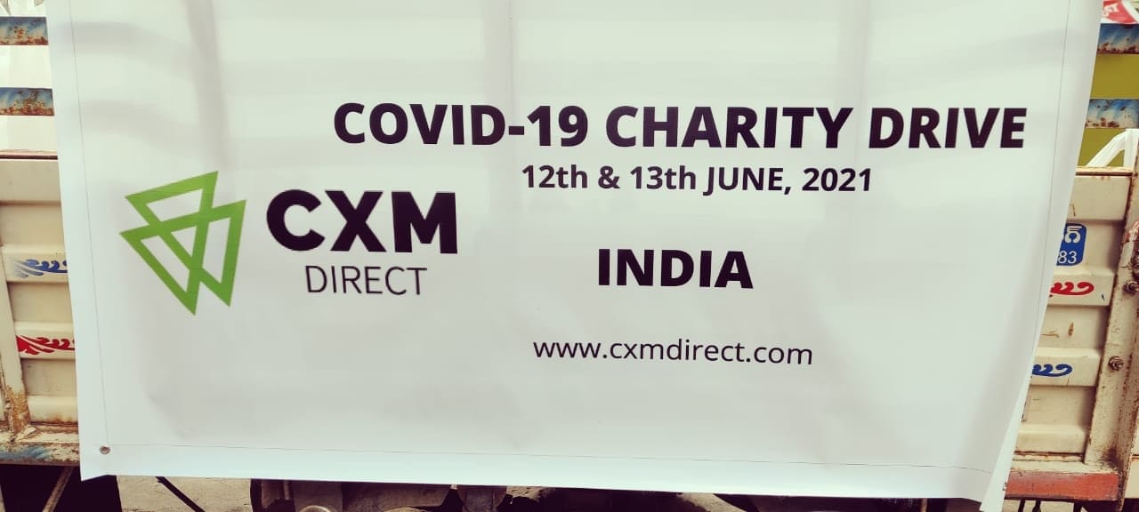 CXM Direct เข้าถึงชุมชนที่ได้รับผลกระทบจาก COVID ในอินเดีย