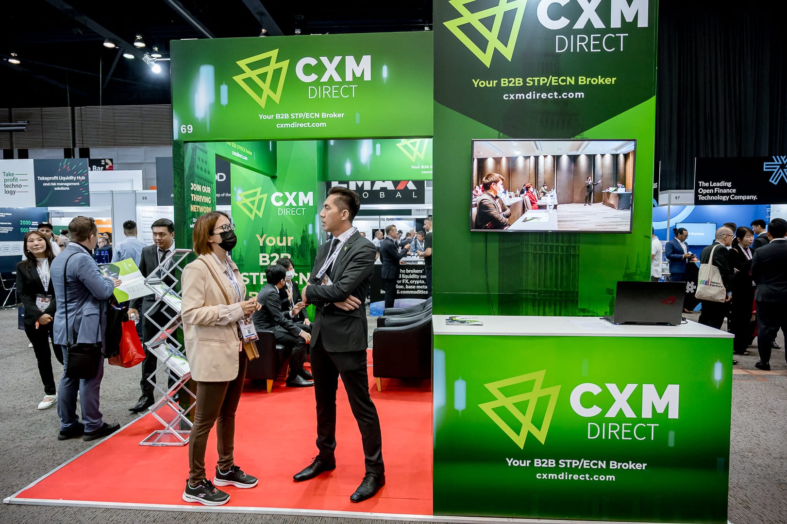 CXM Direct في معرض iFX الدولي