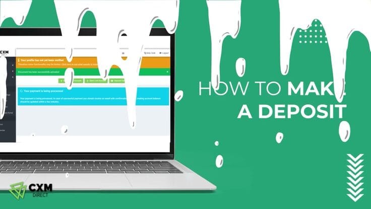 How to add a deposit to a CXM account