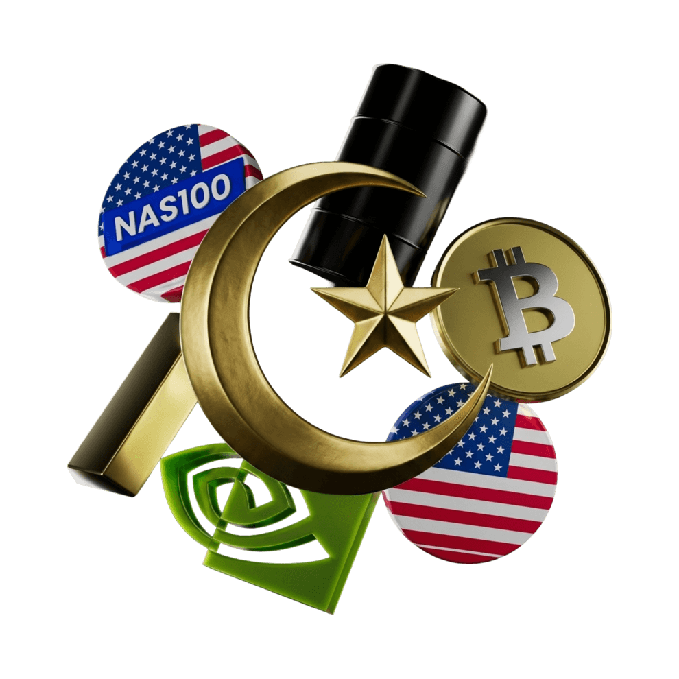 CXM Islamic swap-free account trading visual