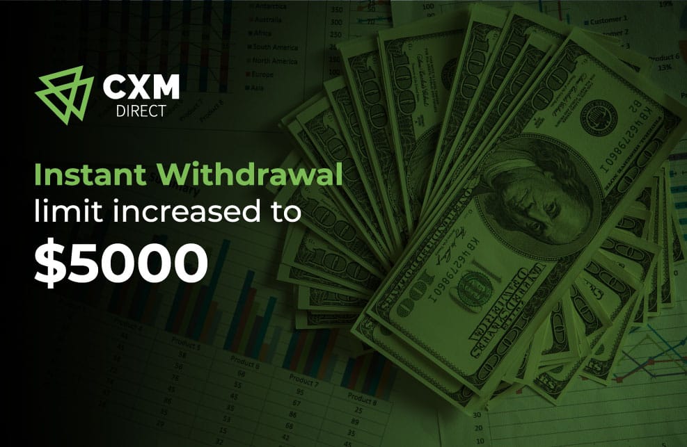 CXM Direct ترفع حدود السحب الفوري